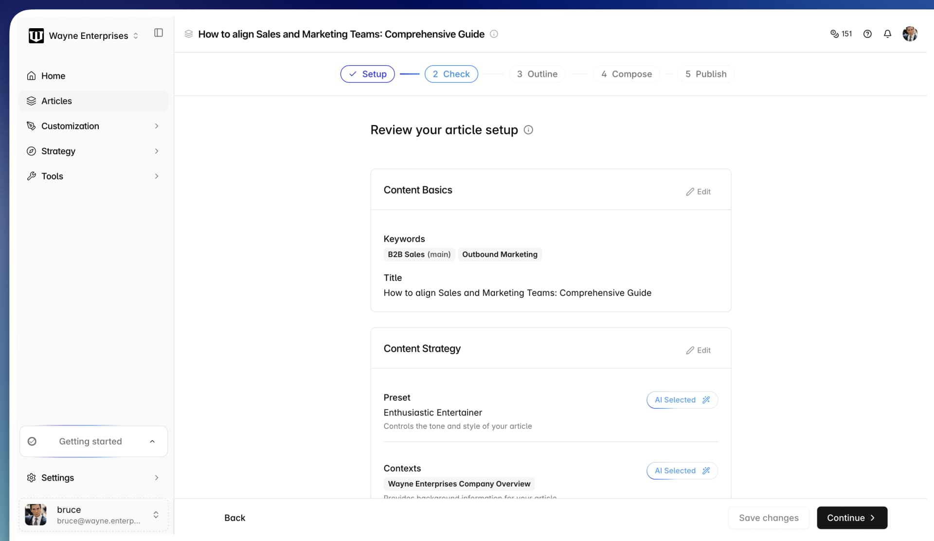 Strategy Review & Optimization
