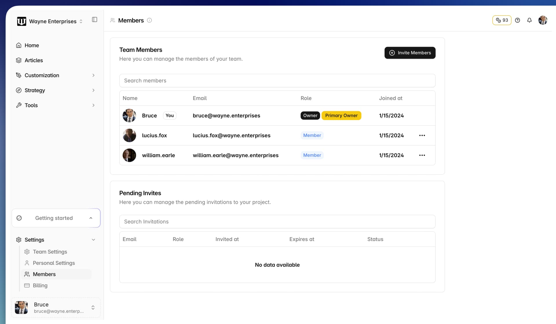 Team Collaboration Integration