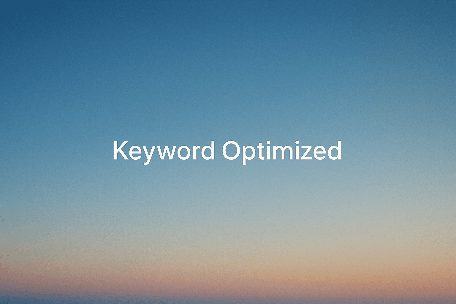 Cover Image for Keyword-Optimized Article Generation: Practical Guide to Natural Language Content for SaaS Marketing