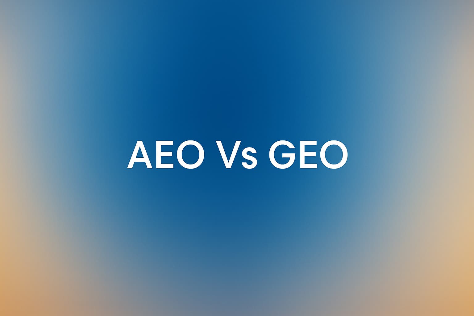 Cover Image for How to Use AEO vs GEO to Capture AI Search Traffic: A Practical Guide for SaaS Marketers
