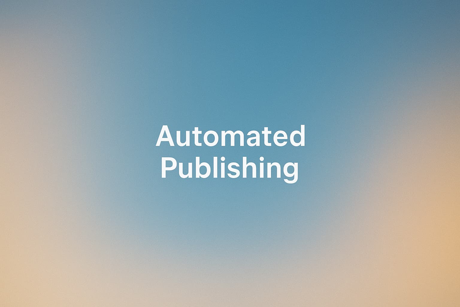 Cover Image for How to Scale Your SaaS Blog With Automated Article Publishing Software