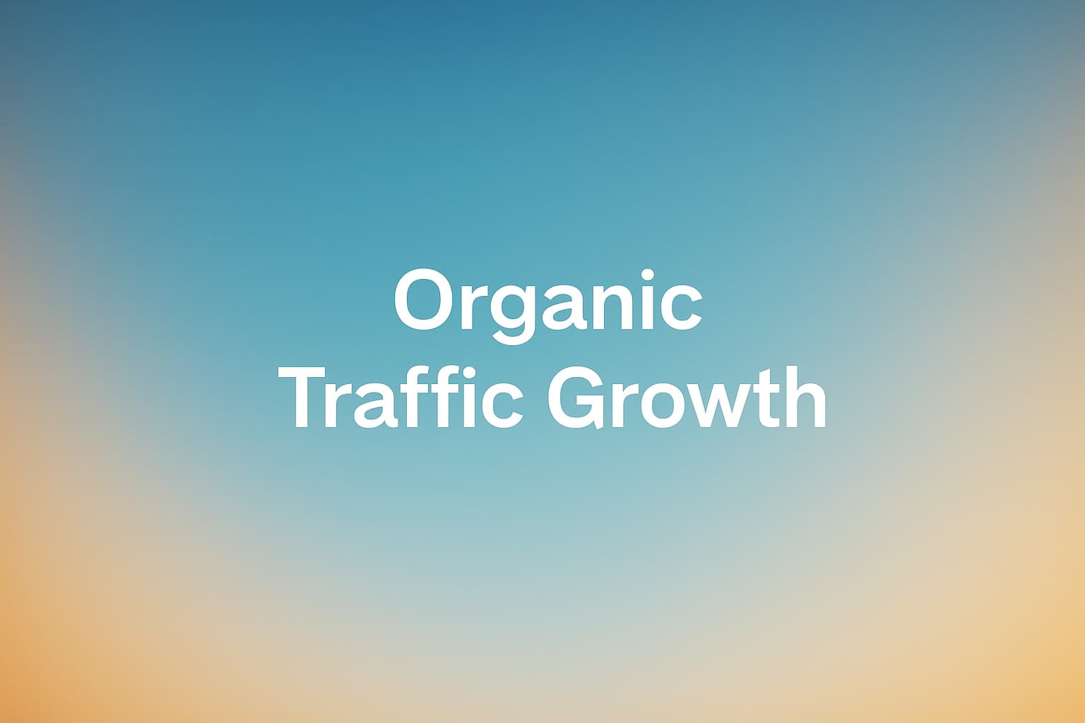 Cover Image for Organic Traffic Growth: Practical Toolstack and Workflow for SaaS Marketing Teams